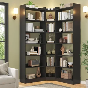 70.8" Tall Corner 7 Tier Display Rack