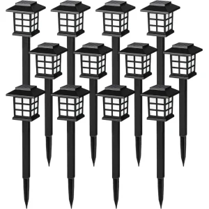Waterproof solar outdoor garden lights