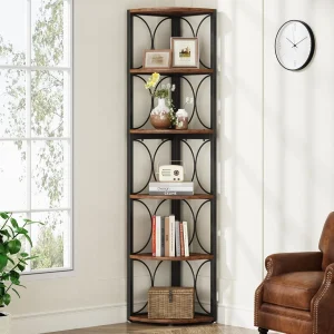 67 inch Tall Corner Shelf