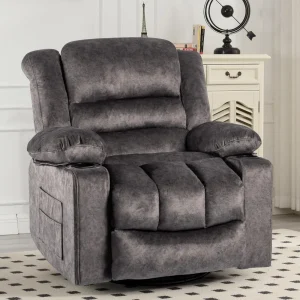 Recliner Chair Rocker Modern Ergonomic Lounge 360 Degree Swivel.